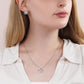 Love Knot Necklace & Earring Set - To Wife from Husband