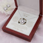 Love Knot Necklace & Earring Set - To Wife from Husband