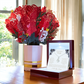 Alluring Beauty Necklace & Sweetest Devotion Flower Bouquet - To Wife from Husband