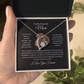 Forever Love Heart Necklace - To My Dearest Mom
