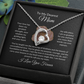 Forever Love Heart Necklace - To My Dearest Mom