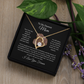 Forever Love Heart Necklace - To My Dearest Mom