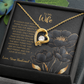Forever Love Heart Necklace - For Wife from Husband